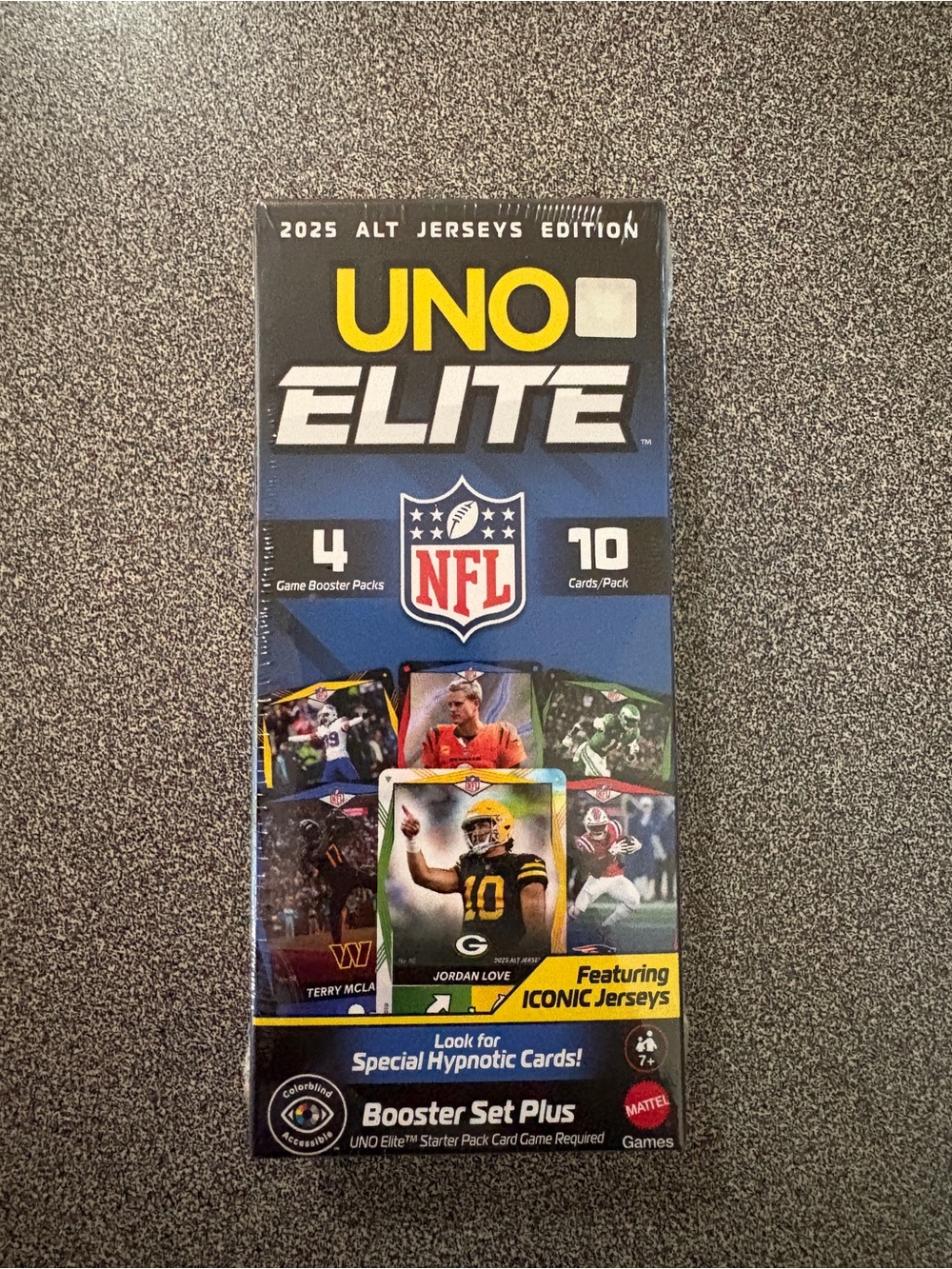 NFL 2025 Alt Jerseys Edition Booster Set - Blue